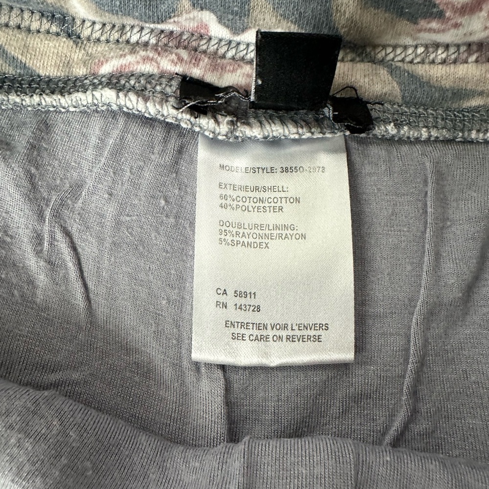 Tribal Tropical A-Line Flutter Skort with Ruffled Tie Front - Picture 3 of 5